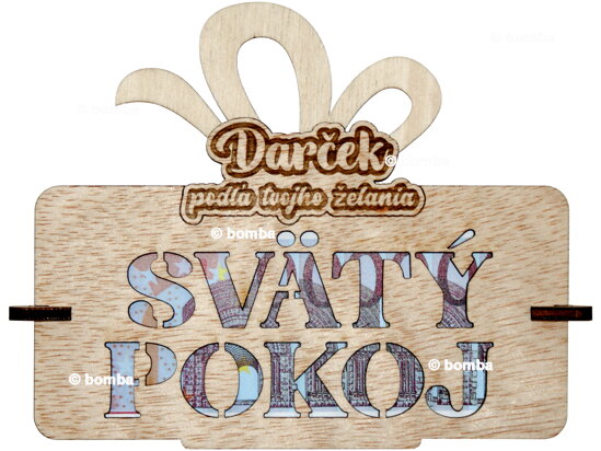 Tabuľka na peniaze - Svätý pokoj