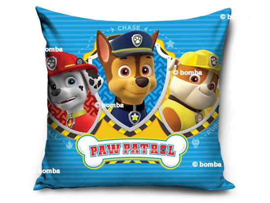 Modrý vankúš Paw Patrol Šteniatka