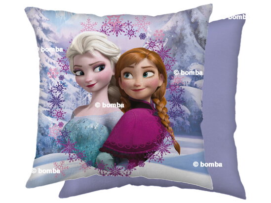 Detský vankúš Frozen Anna a Elsa