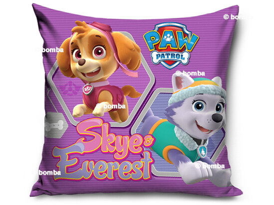 Detský vankúš Paw Patrol Skye a Everest