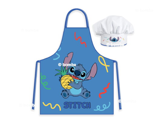 Modrá zástera Disney Lilo a Stitch