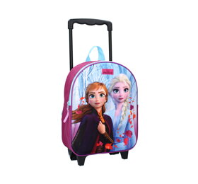 Detský 3D kufrík Frozen II Anna a Elsa