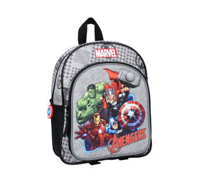 Šedý ruksak Marvel Avengers Safety Shield II