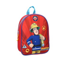 Detský červený ruksak Požiarnik Sam