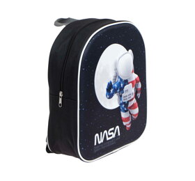 Čierny 3D ruksak NASA