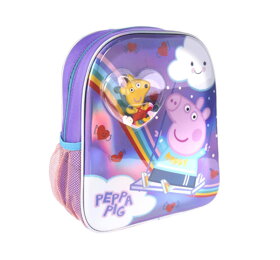 Ruksak s konfetami Peppa Pig s dúhou