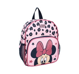 Dievčenský ruksak myška Minnie s mašľou