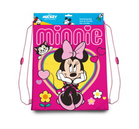 Vrecko na telocvik Minnie Mouse - Heart