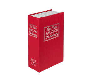 Malý červený trezor v knihe - anglický slovník