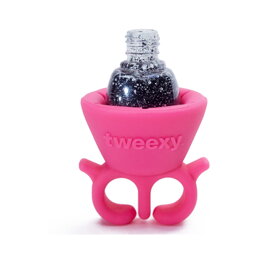 Tweexy - ružový držiak na lak na nechty