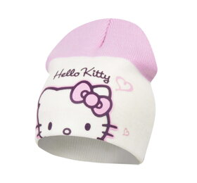 Detská biela čiapka Hello Kitty - veľkosť 48