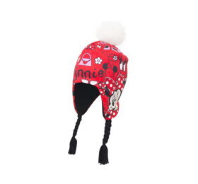 Červená čiapka Minnie Mouse - veľkosť 52
