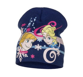 Modrá čiapka Frozen II - Anna a Elsa - veľkosť 52