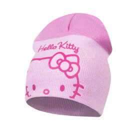 Detská ružová čiapka Hello Kitty - veľkosť 48