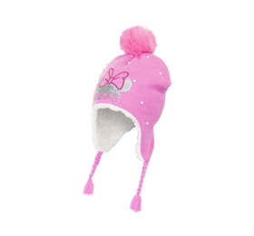 Dievčenská ružová čiapka Minnie Mouse - veľkosť 52