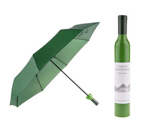 Dáždnik v tvare fľaše bieleho vína