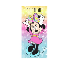 Farebná detská osuška Minnie Mouse