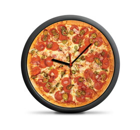 Nástenné hodiny pre milovníkov pizze