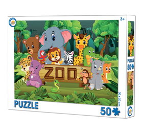 Puzzle pre deti ZOO - 50 dielikov