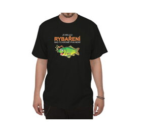 Tričko pre milovníka rybárčenia - veľkosť XL