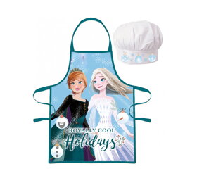 Detská zástera s čiapkou Frozen Royally Cool Holid