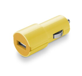 USB autonabíjačka CellularLine, 1A, žltá
