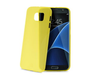 Zadný kryt Frost na Galaxy S7 Edge, žltý