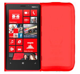 TPU puzdro na Nokia Lumia 920, červené